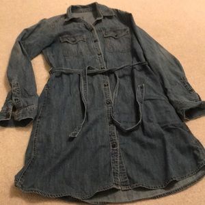 Gap size small denim dress